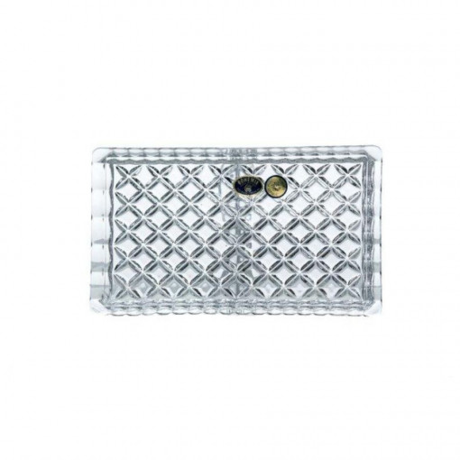 Platou dreptunghiular Cristal Bohemia 19 cm (62000-14100-190)