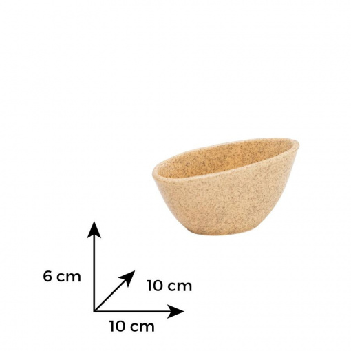 TETRIS - Bol inclinat ceramica 10 cm (TRB 10)
