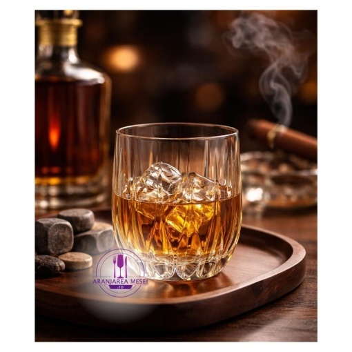 BERRY - Pahare whisky Cristal Bohemia 380 ml (set 6 bucati) (20372-24303-380)