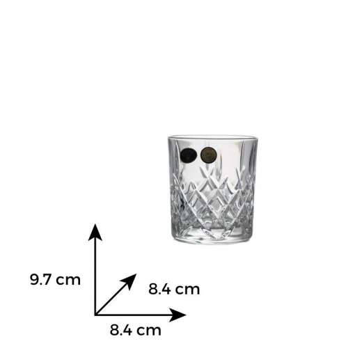 BRIXTON - Pahare whisky Cristal Bohemia 320 ml (set 6 bucati) (20309-11038-320)
