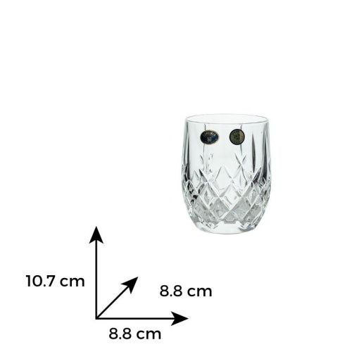 BRIXTON - Pahare whisky Cristal Bohemia 380 ml (set 6 bucati) (20372-11038-380)