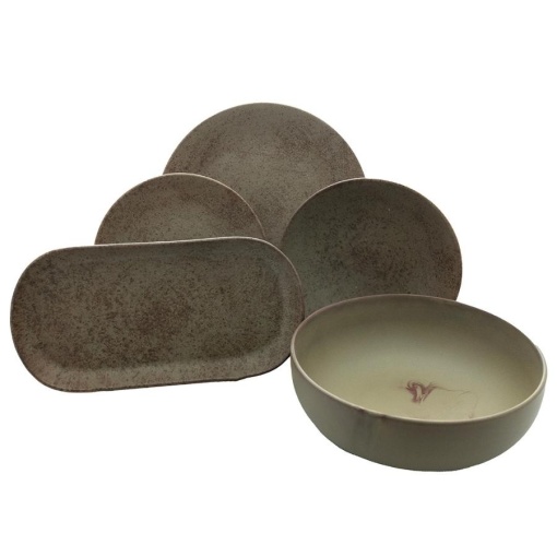 CALLISTO - Serviciu de masa ceramica (6 persoane - 20 piese) (TRSM-20)