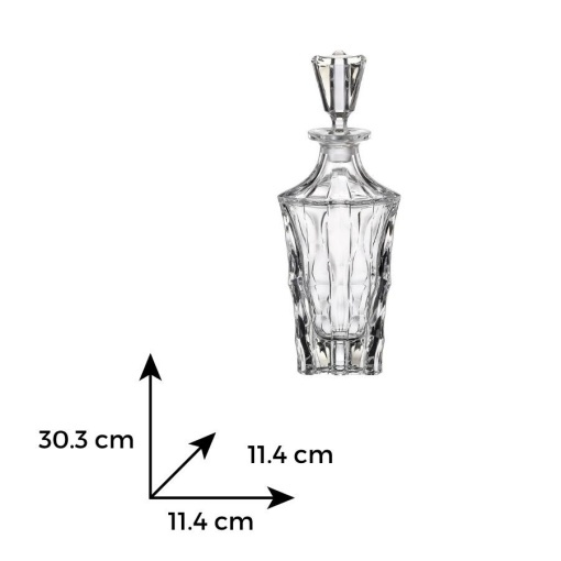 CITADELA - Decanter whisky Cristal Bohemia 700 ml (46605-59079-070)