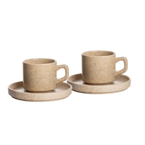 TETRIS - Serviciu de ceai-cappuccino ceramica (6 persoane - 12 piese) (TRC S814)