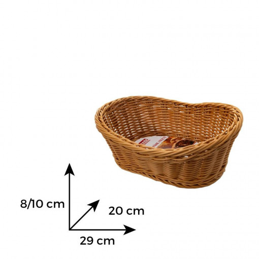 Cos oval polipropilena BACODA (BBK 16)