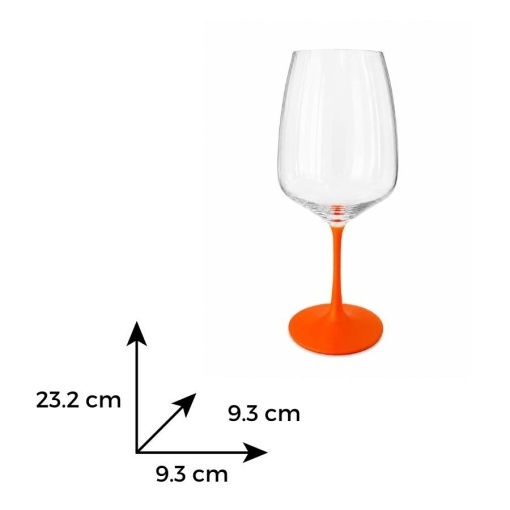 MILANO Set 4 pahare sticla cristalina Bohemia Italian Spritz 560 ml (Spritz560)