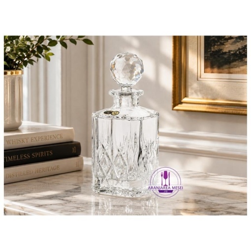 YORK - Decanter whisky Cristal Bohemia 800 ml (41081-11035-080)