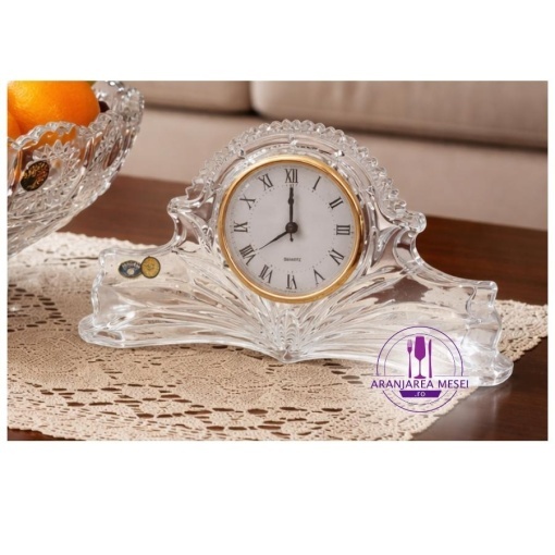 Ceas pentru semineu Cristal Bohemia 27 cm (77240-62430-270)