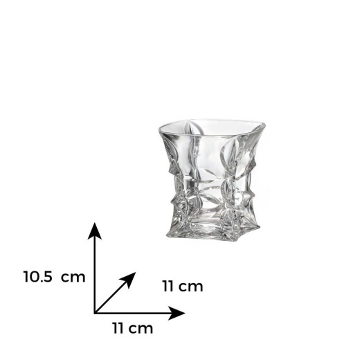 LADY - Pahare whisky Cristal Bohemia 240 ml (set 6 bucati) (23190-39750-240)