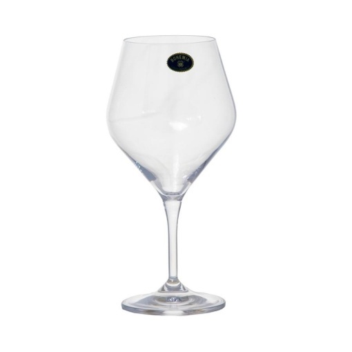 GAVIA - Pahare vin rosu sticla cristalina Bohemia 400 ml (set 6 pahare) (91L-1SI97-400)