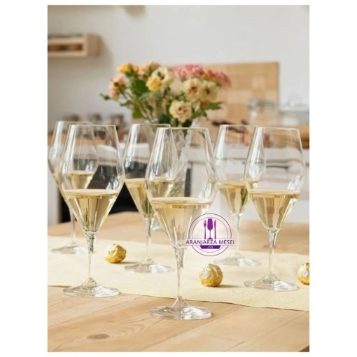 GAVIA - Set 6 pahare cristalin vin alb 470 ml (91L-1SI97-470)