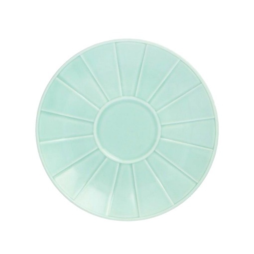 OCTAVIA MINT - Serviciu de ceai-cafea portelan (6 persoane - 12 piese) (OMSC-12)