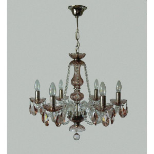 Candelabru cristal 6 brate (1448-6-NK)