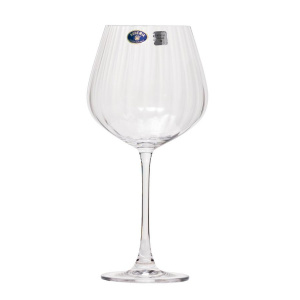 COLUMBA OPTIC Set 6 pahare sticla cristalina vin/gin 640 ml