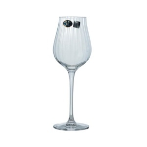 LIMOSA OPTIC Set 6 pahare sticla cristalina Bohemia vin 250 ml