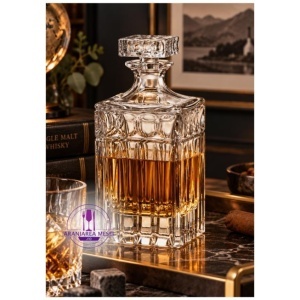 PAUL Decantor whisky cristal Bohemia 1000 ml