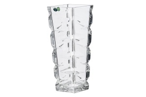 ZIG ZAG Vaza cristal Bohemia dreapta 33 cm