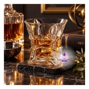 LADY Set 6 pahare cristal Bohemia whisky 240 ml
