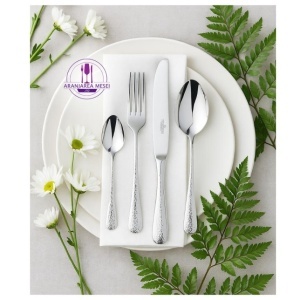 MIA Set tacamuri inox 18/10 - 6 persoane (24 piese)