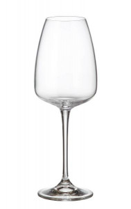 ANSER Set 6 pahare sticla cristalina vin alb 440 ml
