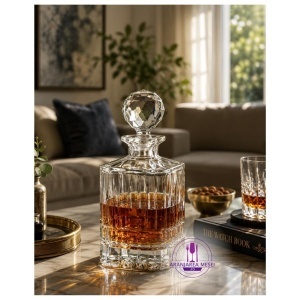 LONDON Decantor cristal Bohemia whisky 800 ml