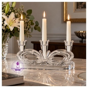 Sfesnic cristal 3 brate 22.5 cm