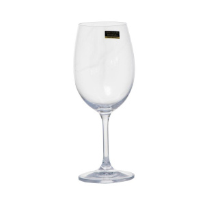 SYLVIA Set 6 pahare sticla cristalina Bohemia vin 450 ml