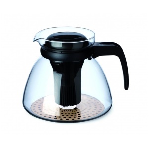 VIOLA Ceainic sticla termorezistenta pentru inductie 1.5 l