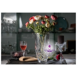 CHRISTIE Vaza cristal Bohemia dreapta 30.5 cm