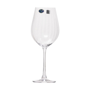 COLUMBA OPTIC Set 6 pahare sticla cristalina vin rosu 650 ml
