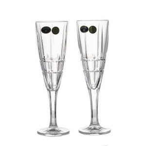 LONDON Set 6 pahare cristal Bohemia sampanie 180 ml