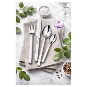 VILLAGO Set tacamuri inox 18/10 - 6 persoane (24 piese)
