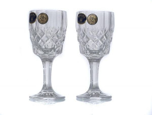 ANGELA Set 6 pahare cristal Bohemia sherry 60 ml