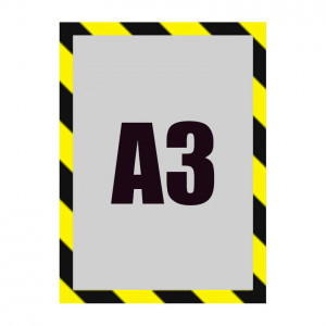 A3 Infokeret Safety mágneses keret