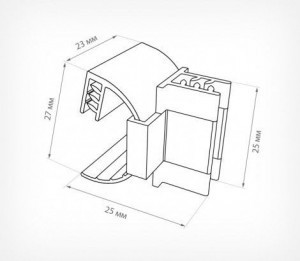 Mechanikus markoló keresztfogantyúval és változtatható dőlésszöggel