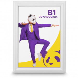 Plakátkeret Poster , 32 mm vastagságban, B1 méretben (707 x 1000 mm)