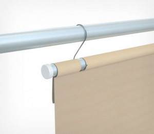 Krómozott fém horog 52 mm S-HOOK-52