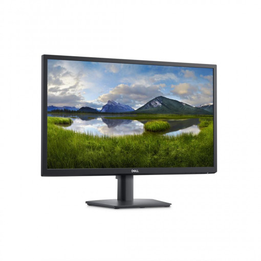 Monitor Dell 23.8'' E2423H, 60.47 cm, Maximum preset resolution: 1920 x 1080 @ 60 Hz, Screen type: Active matrix-TFT LCD, Panel type: Vertical Alignment (VA), Backlight: LED edgelight system, Faceplate coating: Anti-glare with 3H hardness, Aspect ratio: