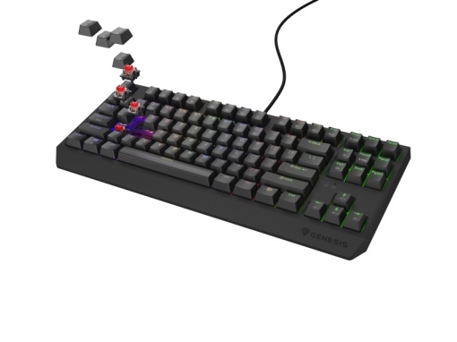 Tastatura Genesis Thor 230 TKL R negru