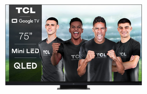 Televizor TCL QLED 75C935, 189 cm (75"), Smart Google TV, 4K, 144 hz