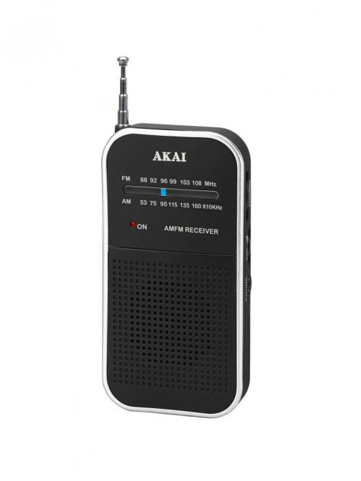 Radio ceas Akai ACR-267 Pcket AM-FM Radio -Analog tuning with AM/FM Radio