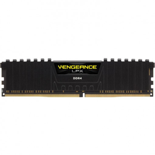 Memorie RAM Corsair Vengeance LPX Black, DIMM, DDR4, 16GB, CL16, 3000MHz