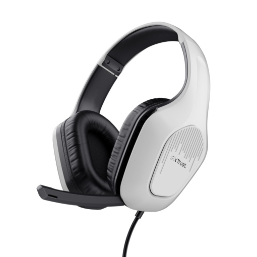 Casti Trust GXT415W Zirox. alb