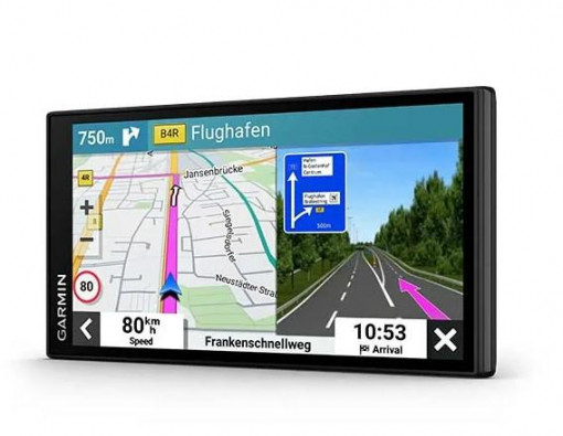 Sistem de navigatie Garmin DriveSmart 66 EU MT-S with Amazon Alexa, GPS , ecran 6", Wi-Fi, Bluetooth, USB, Android, Harti Toata Europa, negru