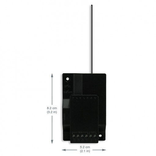 Modul Paradox RX1 de Extensie radio; 2 PGMuri; supervizare la interferente RF; indicator şi test nivel zgomot; compatibil cu gamele: Spectra SP; 32 zone radio (doar pt Spectra SP); telecomenzi compatibile : REM1/RAC1/REM15/REM101; transmitatoare