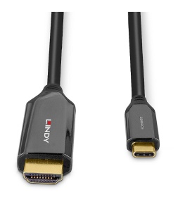 Cablu Lindy 2m Type-C la HDMI 8K60 - Img 2