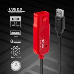 Cablu Lindy USB 2.0, 8m, Active Extensio - Img 6