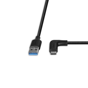 Cablu Lindy USB A la C, 90° 1m negru - Img 8