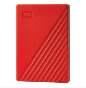 EHDD 2TB WD 2.5" USB 3.2 MY PASSPORT RED - Img 1
