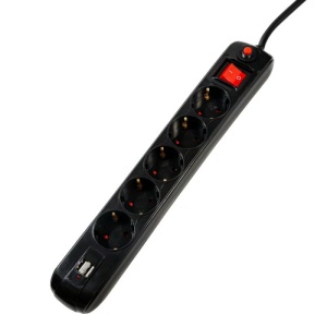 PRELUNGITOR SPACER SCHUKO x5 16A USB - Img 7